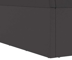 vidaXL Φωτιά Μαύρο 60 x 60 x 35 cm Ατσάλι