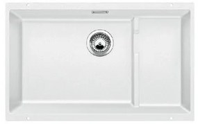 Blanco Subline-U 700-U Level White SILGRANIT™ PuraDur™ Γρανιτένιος Νεροχύτης Υποκαθήμενος με 1 Γούρνα 73x46 cm