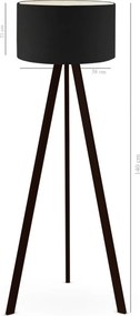 Floor Lamp AYD-2653 Black
