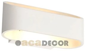 Απλίκα φωτιστικό τοίχου LED μεταλλικό λευκό up-down L35039 ACA-L35039-Λευκό L35039