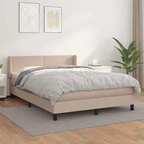 ΚΡΕΒΑΤΙ BOXSPRING ΜΕ ΣΤΡΩΜΑ ΚΑΠΟΥΤΣΙΝΟ 140X200ΕΚ.ΑΠΟ ΣΥΝΘ.ΔΕΡΜΑ 3130666