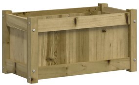 vidaXL Ζαρντινιέρα 60 x 31 x 31 εκ. Εμποτ. Ξύλο Πεύκου