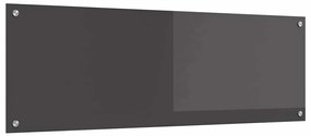 vidaXL Πίσω Πάνελ Κουζίνας Σκούρο γκρι 120 x 40 x 0.6 εκ.