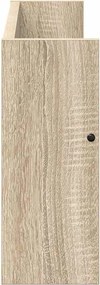 vidaXL Ράφι Περιοδικών με ράφι 2 pcs Δρύς Sonoma 60 x 12 x 30 εκ