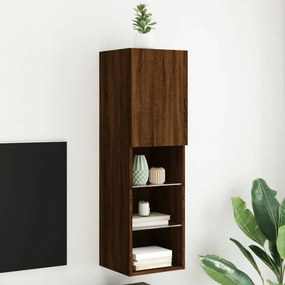 vidaXL Σετ επίπλου τηλεόρασης Medium Brown Oak