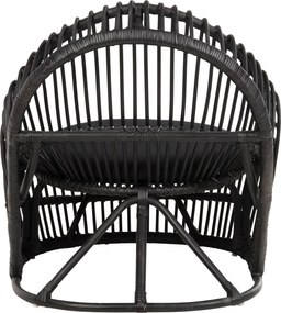 ΠΟΛΥΘΡΟΝΑ ENTROPY HM9840.03 ΦΥΣΙΚΟ RATTAN ΜΕ ΜΑΞΙΛΑΡΙ-ΜΑΥΡΟ 80x97x85Υεκ.