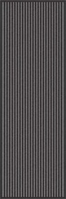 vidaXL Χαλάκι Εξώπορτας Μαύρο 60 x 180 cm Πολυπροπυλένιο