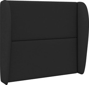 vidaXL Αυτί Κεφαλής Μαύρο 80 x 23 x 6 εκ. ύφασμα