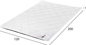 ΑΝΩΣΤΡΩΜΑ ΑΦΡΟΥ HM670.08 ΛΕΥΚΟ 120x200x5Y εκ.