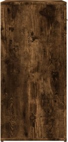 vidaXL Βοηθητικό Ντουλάπι Καπνιστή Δρυς 79x38x80εκ. Επεξεργασμένο Ξύλο