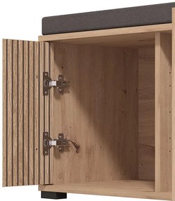 Έπιπλο Χολ Landes KOM Artisan Oak 80x40x44 εκ. 80x40x44 εκ.