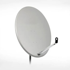 Δορυφορικό κάτοπτρο χάλυβα διαμέτρου 87cm x 97cm Click Clack με επίστρωση σκόνη πολυεστέρα