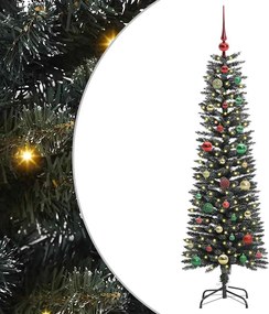 vidaXL Τεχνητό Χριστουγεννιάτικο Δέντρο με 150 LED Πράσινο 150 cm