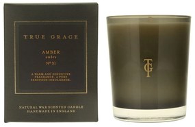 Αρωματικό Κερί Manor Classic Amber 190gr True Grace Vegetable Candle