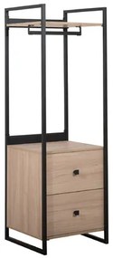 KS Strom  Ντουλάπα Μεταλλική με 2 Συρτάρια 60x55x190cm Kouppas No2 BEST-5123934