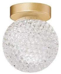Πλαφονιέρα/Απλίκα Φωτιστικό Οροφή Χρυσό Diamond 4267200 Viokef 4267200 Χρυσό