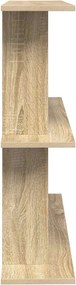 vidaXL Ράφι Τοίχου Επιτοίχιο Sonoma Δρυς 100 x 20 x 75 εκ