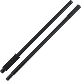 vidaXL Λαβή για Δίκρανο Ø3,5x127,5 εκ. Μαύρη από Ατσάλι