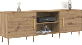 vidaXL Ντουλάπι TV 150 x 30 x 50 cm artisan δρυς Επεξεργασμένο ξύλο