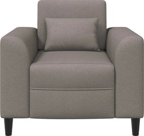 vidaXL Πολυθρόνα Taupe Ύφασμα