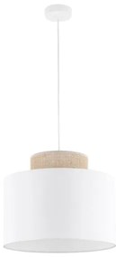 Κρεμαστό Φωτιστικό Οροφής E27 15W IP20 Λευκό Duo 1856 TK Lighting-1856-Λευκό 1856