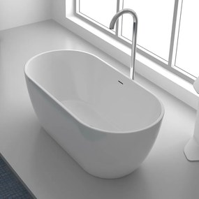 Acrilan Evelyn Solid Surface - Μπανιέρα Ελεύθερης Τοποθέτησης 170x80 εκ.