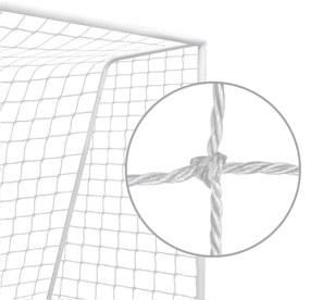 Σετ Δίχτυα Mini Soccer Με Στριφτό Νήμα 5mm 300x200cm 2 τμχ 44908