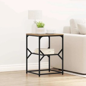 vidaXL Τραπέζι Πλευρικό Artisan Oak 41x40x60 εκ. Κατασκευασμένο από Ξύλο