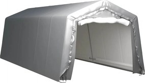 vidaXL Τέντα Αποθήκευσης Γκρι 300 x 750 εκ. Ατσάλινη