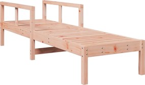 vidaXL Ξαπλώστρα 199,5x62x55 εκ. από Μασίφ Ξύλο Ψευδοτσούγκας
