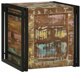 vidaXL Αποθηκευτικές Κάσες 50 x 50 x 50 cm Μασίφ ανακυκλωμένο ξύλο