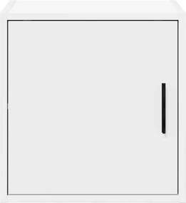 vidaXL ντουλάπι τοίχου γκαράζ Λευκό κατασκευασμένο ξύλο