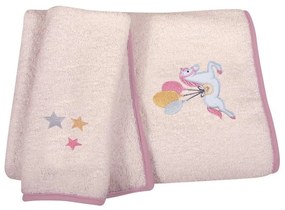 Πετσέτες Βρεφικές 8828 (Σετ 2τμχ) Somon-Pink-Ocher Greenwich Polo Club Σετ Πετσέτες 100% Βαμβάκι