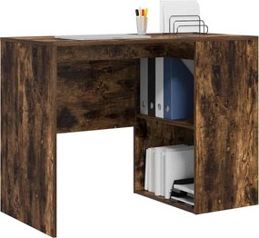 vidaXL Γραφείο Καπνιστό Δρύς 102 x 50 x 75 cm Επεξεργασμένο Ξύλο