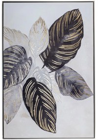 Πίνακας Ελαιογραφία Leaves 89100 80x120cm Multi Κάθετοι Καμβάς
