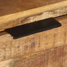 vidaXL Έπιπλο Τηλεόρασης 110 x 30 x 40 εκ. από Ακατέργαστο Ξύλο Μάνγκο