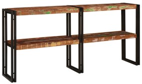 vidaXL Τραπέζι Κονσόλας 160x33x75 εκ Μασίφ Ξύλο Ανάκτηση
