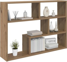 vidaXL Ράφι Τοίχου Επιτοίχιο Καφέ 95 x 20 x 69,5 εκ.