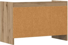vidaXL Ντουλάπι TV 71,5 x 33 x 47 εκ. Artisan Δρυς Επεξεργασμένο Ξύλο
