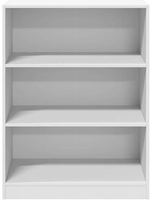 vidaXL Ντουλάπα Λευκή 77 x 48 x 102 εκ. από Επεξεργασμένο Ξύλο