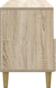 vidaXL Ντουλάπι TV 102 x 34,5 x 50 εκ. Sonoma Δρυς Επεξεργασμένο Ξύλο