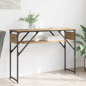 ΤραπέζιΚονσόλας Artisan Oak 105x30x75εκ. Επεξεργασμένο ξύλο