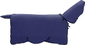 vidaXL Σαμάρι Ίππου Σκούρο μπλε 145 cm Πολυεστέρας