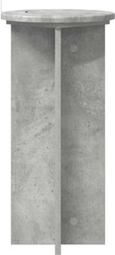 vidaXL Βάση φυτών 2 τεμ. Γκρι Σκυροδέματος 29,5 x 29,5 x 60 εκ.