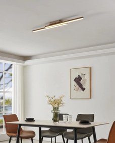 Φωτιστικό Οροφής Eglo 900076 FRAIOLI-Z Νίκελ ματ (Nickel Mat- Satin) 2700K - 6500K