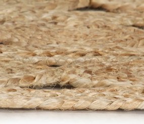 vidaXL Χαλί Χειροποίητο Πλεκτό 120 εκ. από Γιούτα