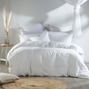 Σεντόνι Ξενοδοχείου 121-7 52% Βαμβάκι 48% Polyester 144TC White Single 160x240cm Βαμβάκι-Πολυέστερ