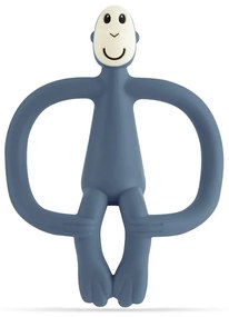 Μασητικό Οδοντοφυΐας Teething Toy 10,5cm Airforce Blue Matchstick Monkey Silicone