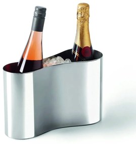 Σαμπανιέρα 2 Θέσεων Valerie 105030 28x10x18cm Inox Philippi Ανοξείδωτο Ατσάλι