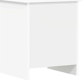 vidaXL Θήκη Αποθήκευσης Λευκό 40 x 40,5 x 50 cm Επεξεργασμένο Ξύλο